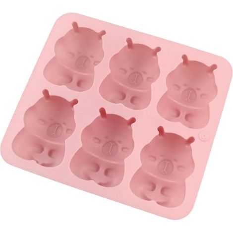 Stampo per gelato antiaderente 3D a forma di capibara (1/5)