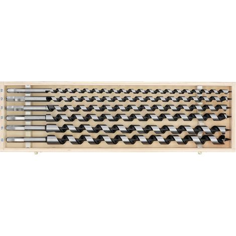 Juego de brocas para madera Vorel, 6 piezas/460 mm, 10-20 mm (1/2)