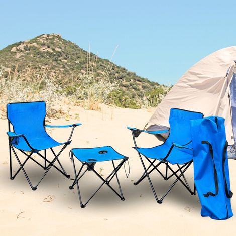 Camping Set - 2 Sessel, 1 Tisch (1/3)