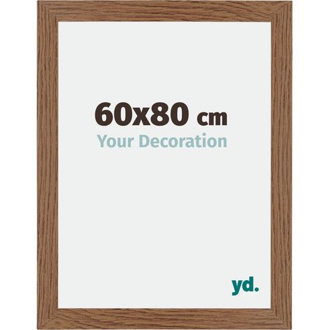 Cadre Puzzle 60x80 cm - cm - Chêne Rustique - MDF - Mura. (1/5)