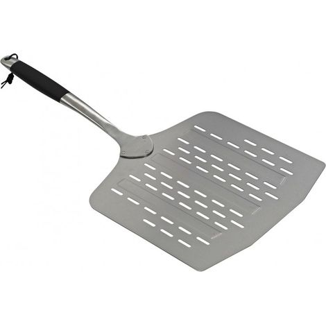 Pala per pizza perforata, 40 x 35 cm, in acciaio INOX COZZE by Ezooza (1/5)