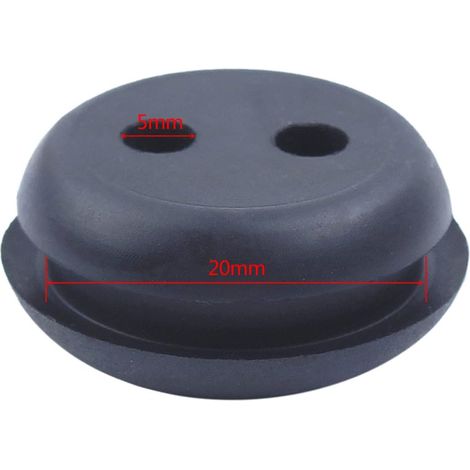 5 pcs de conduit de carburant avec 2 trous pour Echo CS-310 CS-370 CS-400 CS-450, 13211544330, 5 x œillets de conduit de carburant (1/5)