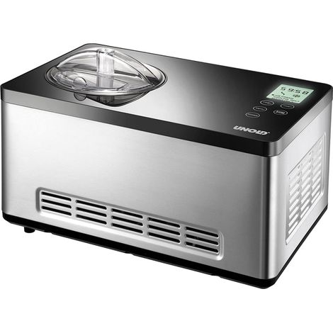 Eismaschine Unold 48845 Gusto schwarz 180 W Edelstahl