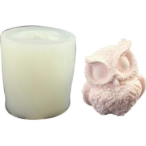 Moule en Silicone pour Bougies, Décoration de Bureau Fait Main (1/4)