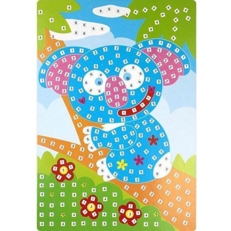 Mosaïque Cubique - Ardoise Murale En Mousse - Pour Décoration Intérieure Enfants - Lot De 12 Pièces