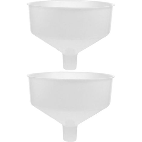 Lot de 2 entonnoirs de cuisine de grand diamètre pour remplir les bouteilles (1/5)