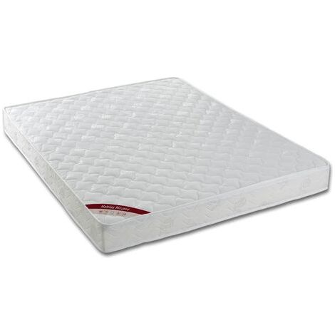 Matelas mousse 160x200 cm 25kg/m3 2 faces épaisseur 13 cm (1/4)