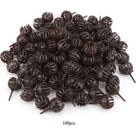 Boîte d'engrais, Panier d'engrais 100pcs / Set Portable réutilisable Portable Couvercle de la boîte d'engrais Panier pour Bonsai Plant Flower(Gros). (1/5)