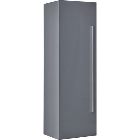 Bathroom Wall Mounted Cabinet MATARO 40 cm Grey (1/5)