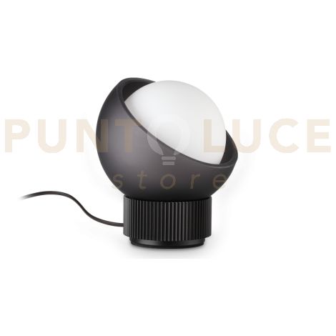 BLOOM LAMPADA DA TAVOLO 1 LUCE ATTACCO G9 LAMPADINA INCLUSA COLORE NERO H.12,7CM