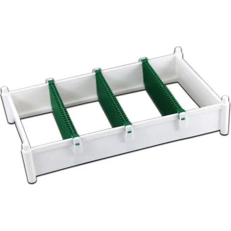 BET-132 paniers de rangement antistatiques pour circuits imprimés LCD porte-cartes en verre panneau de fente pour carte PCB palette en plastique (1/4)