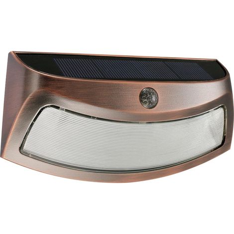 2pièces Lampe Led Murale Exterieure Solaire Avec Controle De Lumiere Veilleuse Etanche Pour Jardin Et Cour Lumiere Blanche (1/5)