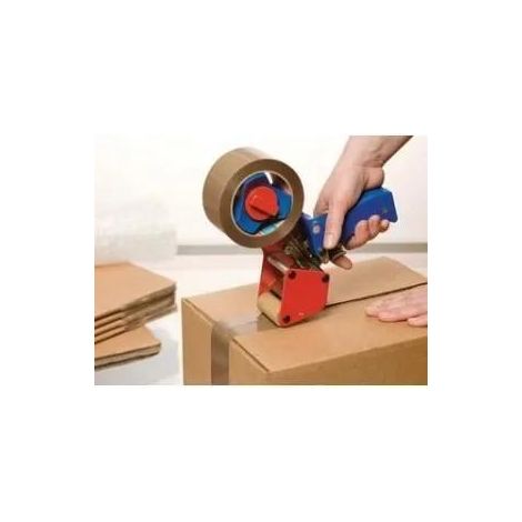 Tesa Tesapack dispenser per nastro adesivo blu e rosso