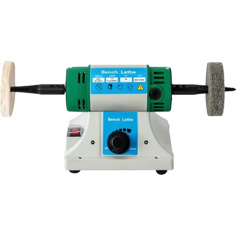 Machine à polir, moteur haute vitesse, vitesse réglable, vert (1/2)