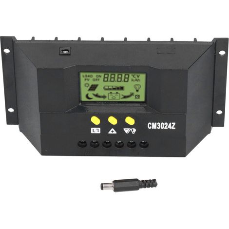 CM3024Z PWM contrleur de Charge solaire écran LCD panneau solaire régulateur Intelligent 12V 24V30A (1/5)