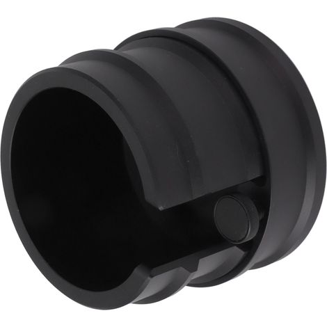 Kaffeesiebträgerhalter aus Aluminiumlegierung, Reinigungsstation für Espressomaschinen, Ständer und Organizer für 51-mm-, 53-mm- und 58-mm-Espressomaschinen, Schwarz (1/5)