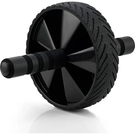Roue abdominale unique + tapis, sans sauts, pour professionnels/utilisateurs avancés, afin de renforcer les muscles du tronc. (1/4)