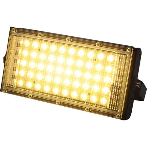 50W extérieur IP66 projecteur étanche Super lumineux RGB pelouse LED projecteur pour galerie église mariage fête d'anniversaire éclairage de scène (1/5)