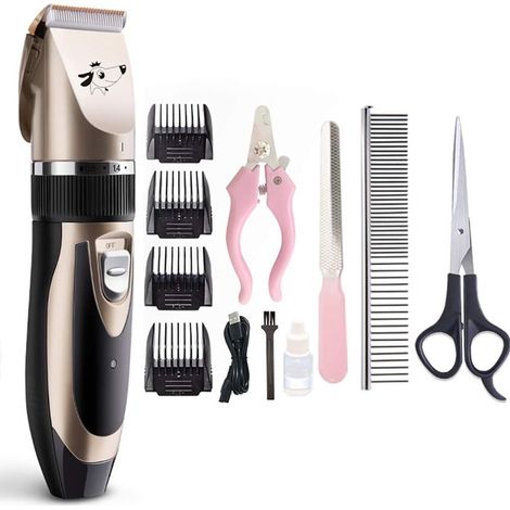 MINKUROW Pet Shaver Dogs Cat Pet Hair Trimmer Trimmer Professional Grooming Dog Trimmer (1/5)