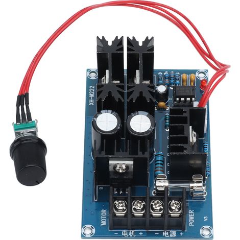 Module de commande de moteur CC, régulateur PWM, carte de régulation de tension haute puissance 12-40 V 20 A 800 W