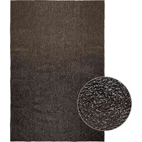 Teppich ZIZUR Anthrazit 160x230cm Jute-Optik Indoor und Outdoor