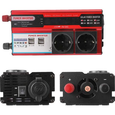 Wechselrichter, 4000W Kapazität, Mehrgeräte-Ladung, 4000W (1/2)