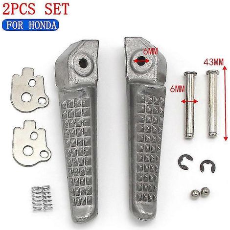 Für Honda CBR500, CBR500R, MSX125, Grom 125, CB500F, CBR650F, CRF1000, CRF1000D, Africa Twin Motorrad DCT Fußrasten-Set (1/4)