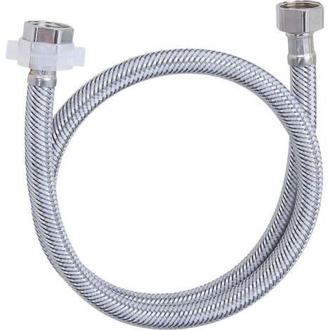 Tuyau de douche flexible en acier inoxydable 304 pour cour, cuisine, salle de bain (30 cm) (1/5)