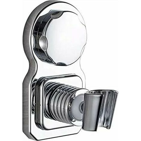 Support de douchette orientable - Montage sans perçage, avec ventouse (1/5)