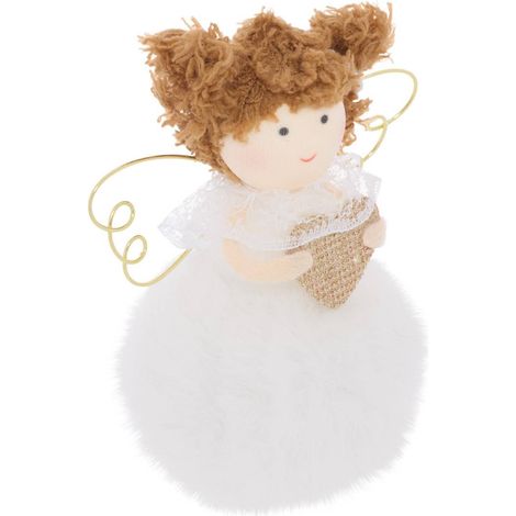 SDN TEXT FEE POMPOM CR 11CM - Weiß (1/3)