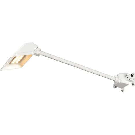 [NEUWERTIG] B-Ware Slv Wandlampe Wandleuchte Led Today Pro Aluminium Weiß Displayleuchte Ausleger