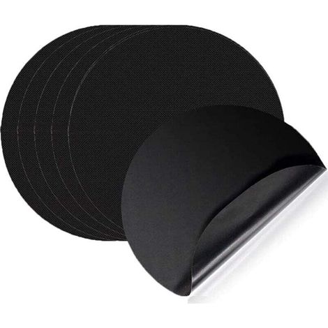 10 tapetes antiadherentes para hornear, de teflón, duraderos y reutilizables, resistentes al calor, de 24 cm de diámetro.