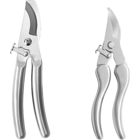 2 sécateurs professionnels puissants en acier inoxydable pour Flo-Online Store (1/5)
