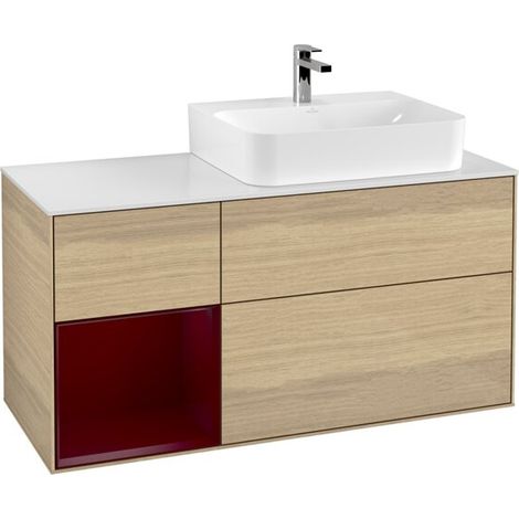 Villeroy & Boch G141HBPC Meuble sous-lavabo Finion G14 (1/2)