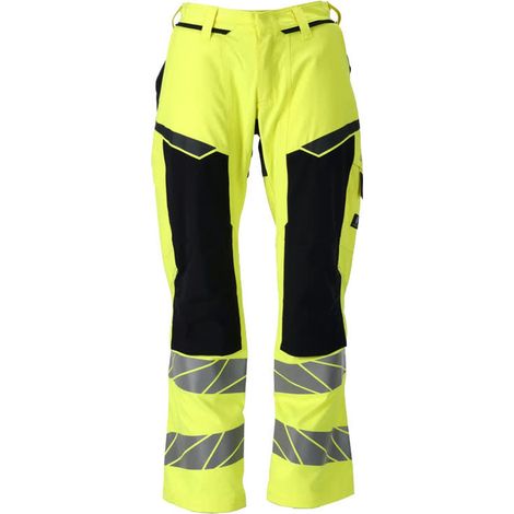 Mascot Warnschutz-Bundhose 21379-281 Gr. 82C68 hi-vis yellow/dark navy