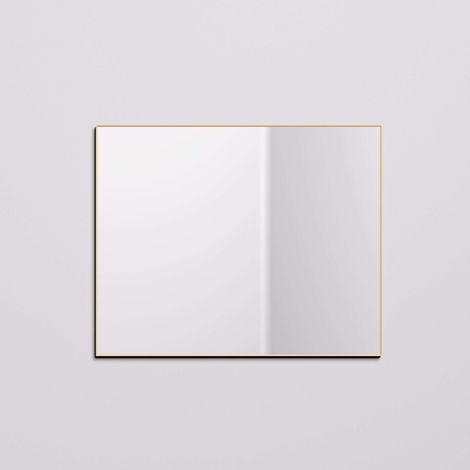 Espejo Brut 100X80 - Oro Cepillado (1/4)