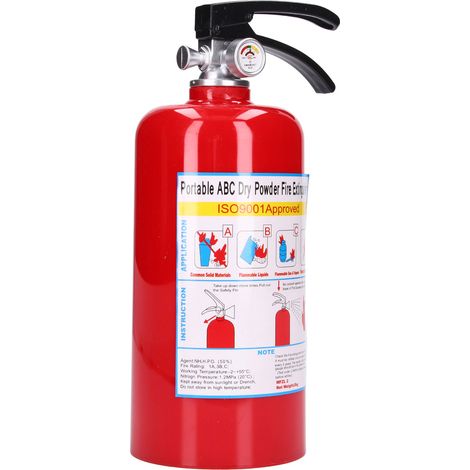 Dekorative Spardose in Form eines realistischen Feuerlöschers (1/5)