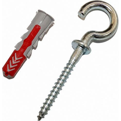 Fischer kołek duopower 10x50 z hakiem okrągłym /2szt.