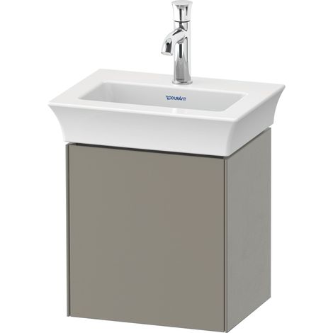 Duravit Tulip blanco, mueble de lavabo colgado en la pared,