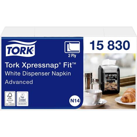 Serviettes en papier TORK Xpressnap Fit® 15830 1 set (1/3)