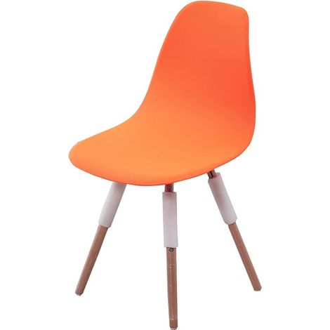 Housse de Chaise scandinave Extensible 4pcs Orange (1/5)