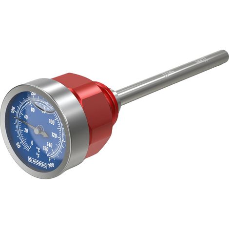 Ölmessstab, Temperaturanzeige, langlebige Aluminiumkonstruktion, rot (1/2)