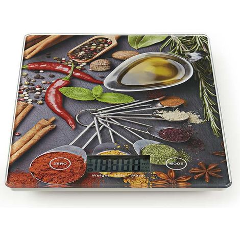 Nedis KASC113VA bilancia da cucina multicolore precisa (1/5)