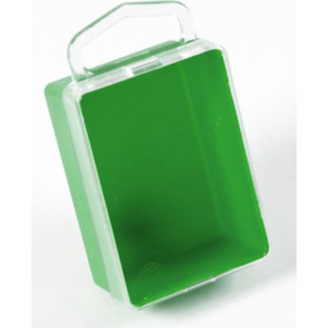 SCATOLA PLASTICA SELF SERVICE  50X70 MM VERDE Q.TA 90