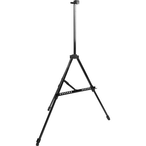 Chevalet pliable et réglable portable en métal pour atelier de dessin et d'esquisse. (1/5)