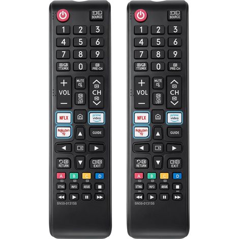 Fernbedienung für Samsung Smart TV, Universalfernbedienung für Samsung TV (2er-Pack) (1/5)