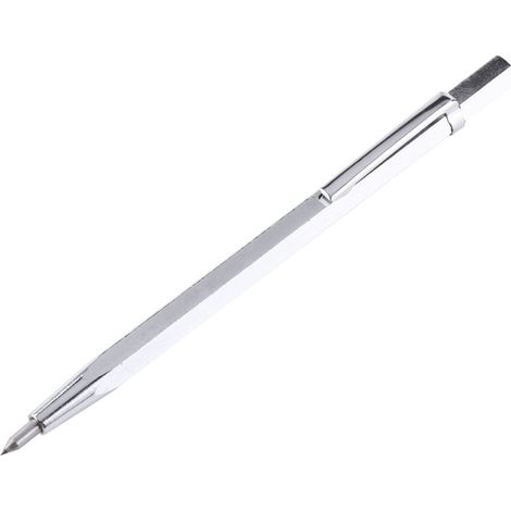 Stylo Graveur Portable pour Verre et Céramique - Argenté (1/2)