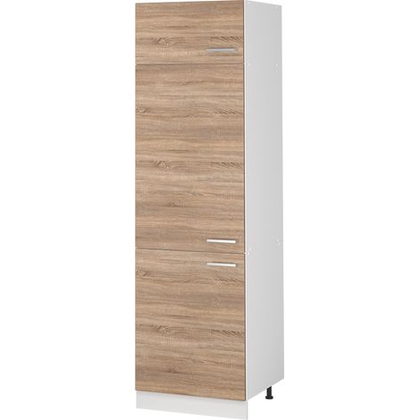 Mobile cucina dispensa R-Line, Sonoma/Bianco, 60 cm, Vicco (1/5)