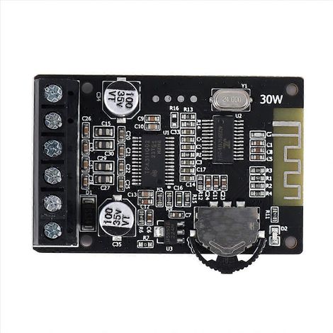 Amplificateur stéréo Bluetooth 20W sans boîtier, carte puissance audio haute performance (1/5)