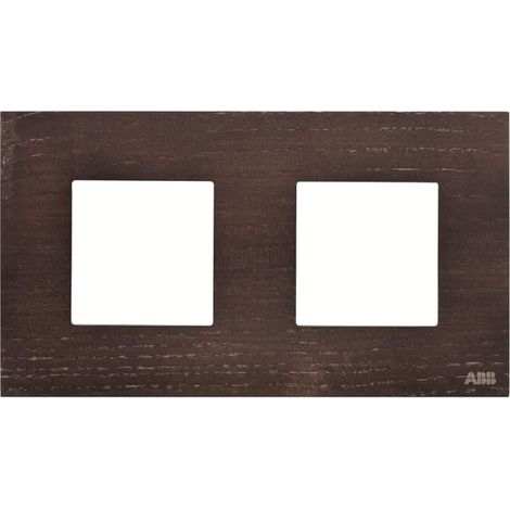 Zenit Plaque de Finition 2X2 modules Wenge 2CLA227200N2102 ABB N2272WG